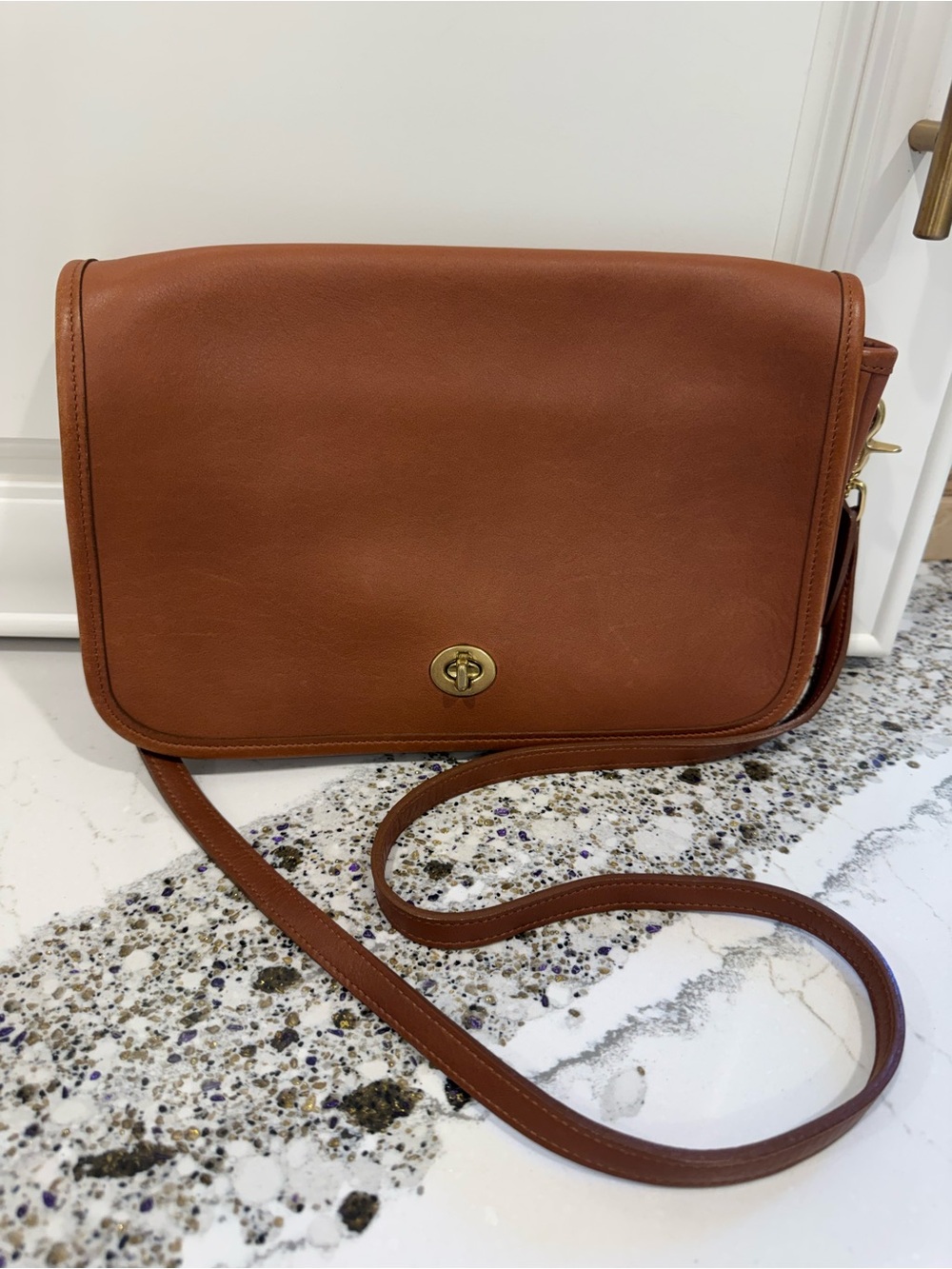 Vintage Coach 9635 Convertible Clutch Crossbody 🤎